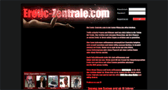 Desktop Screenshot of erotic-zentrale.com