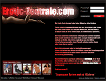 Tablet Screenshot of erotic-zentrale.com